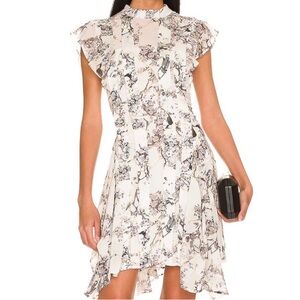ALLSAINTS Fleur Buruberu Dress in White